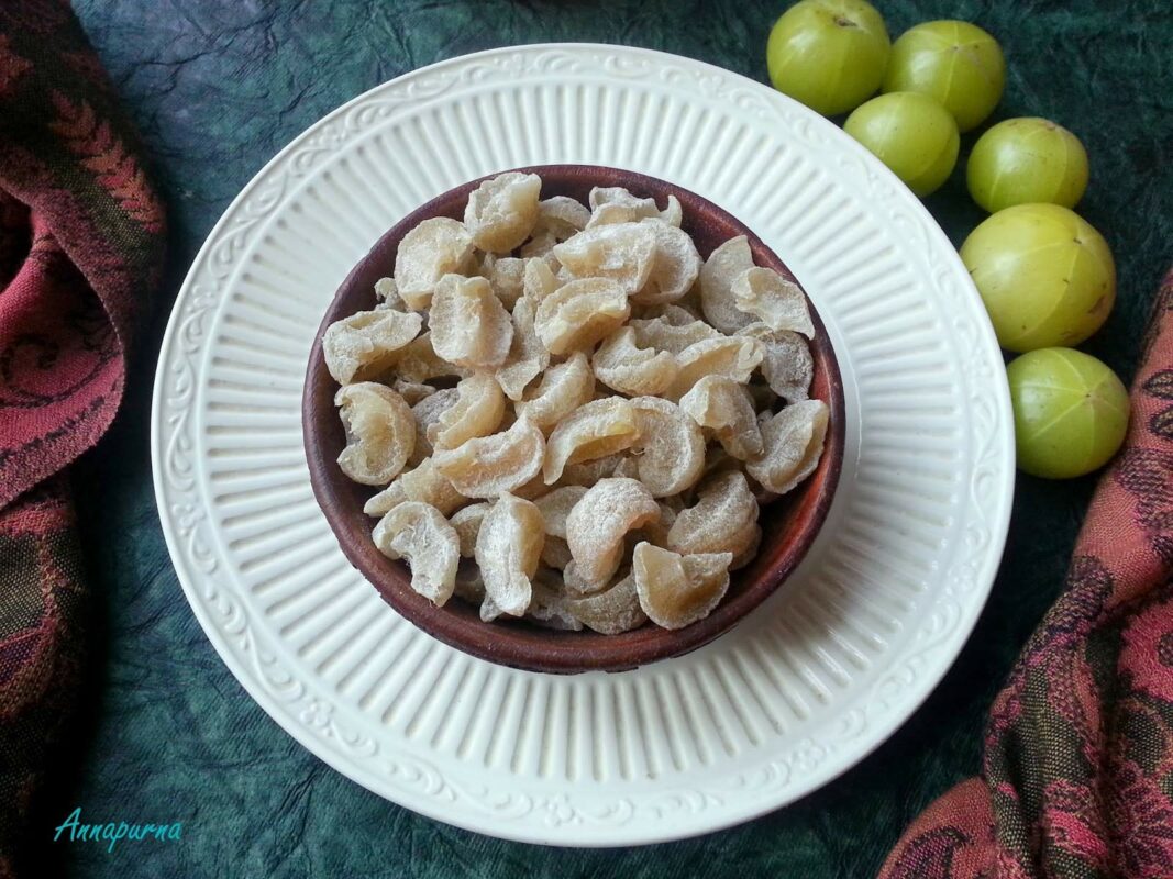 Sweet amla dehydrated Indian gooseberry by JKL Foods