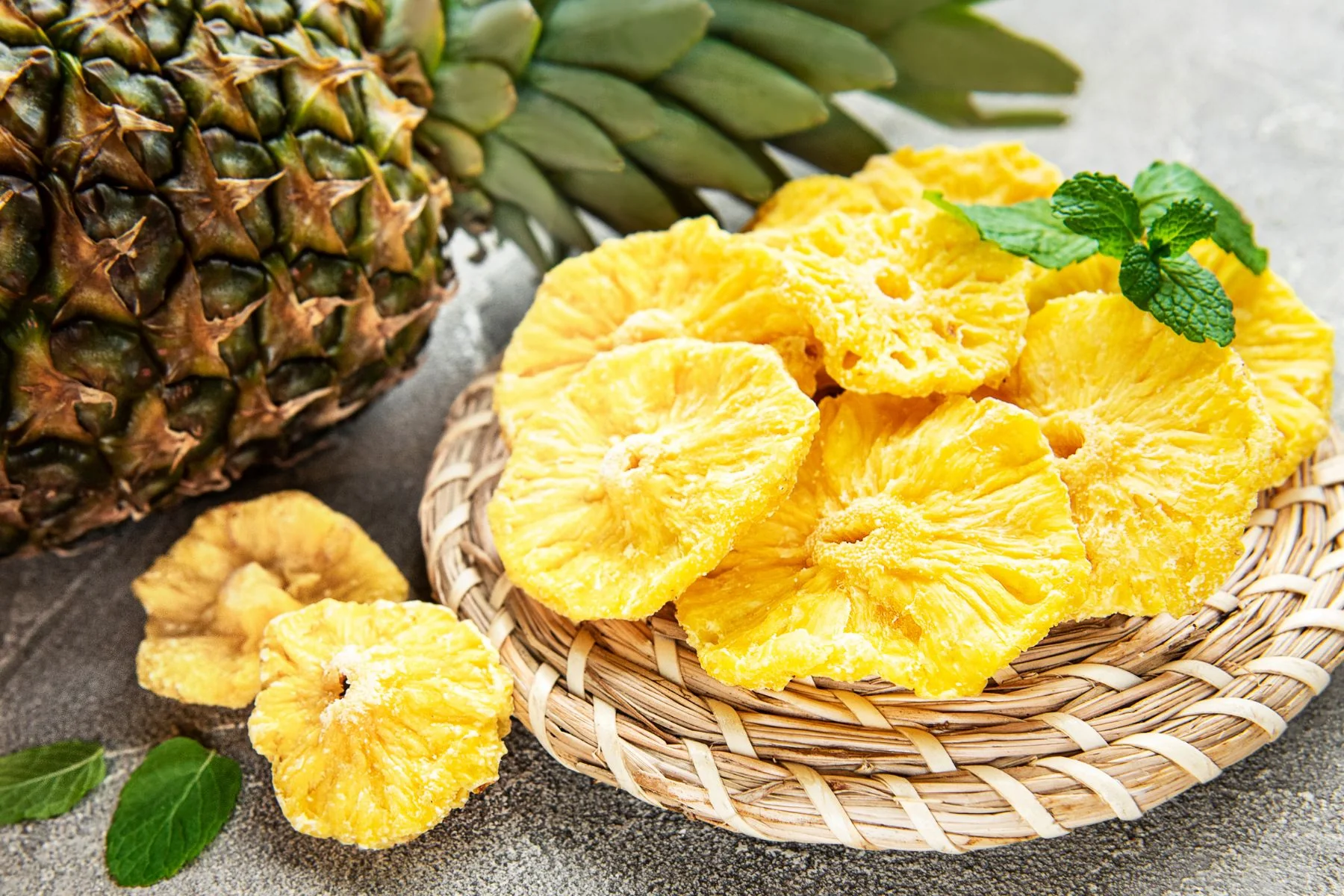 Dehydrated pineapple rings natural dried pineapple by JKL Foods
