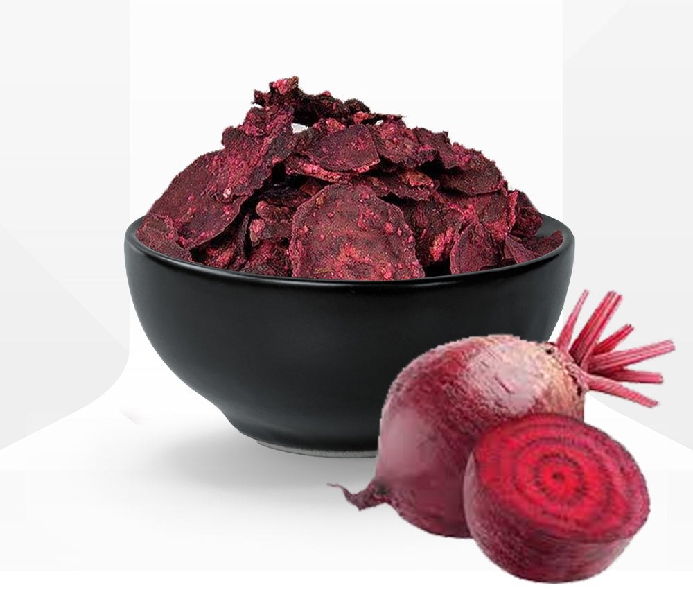 Dehydrated Beetroot Flakes – JKL Foods Dehydrated beetroot flakes natural dried vegetables by JKL Foods